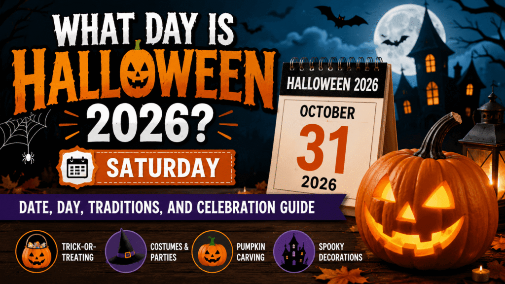 What Day Is Halloween 2026? Date, Day, Traditions, and Celebration Guide