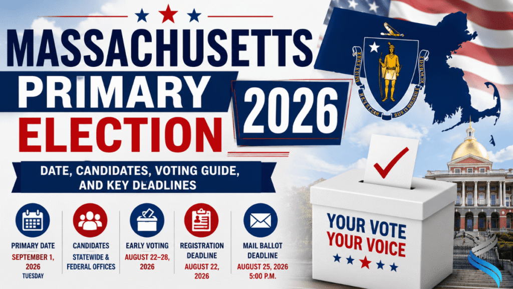 Massachusetts Primary Election 2026 Date, Candidates, Voting Guide, and Key Deadlines