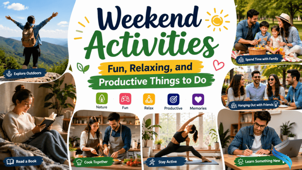 Weekend Activities Fun, Relaxing, and Productive Things to Do weekend activities